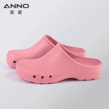Soft Doctors Nurses Shoes EVA Anti-slip Clogs Operating Room Lab Slippers Chef Work Flat flip flop Suitable for Long Standing