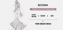 Booma Elegant Wedding Dresses Floor-Lenght Long A-Line Strapless Sleeveless Brides Gown Custom Made 2025