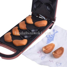 household Ingots shape cake machine cartoon waffle baker machine mini egg bubble waffle maker machine Cake baking machine