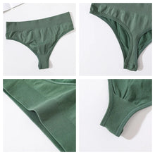 Women Seamless Bra And Panties Set Sexy Lingerie Set Low Back Bra Top High Rise Thongs Female Underwear Removable Pads