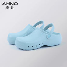 Soft Doctors Nurses Shoes EVA Anti-slip Clogs With Strap Operating Room Medical Slippers Chef Work Flat flip for Long Standing