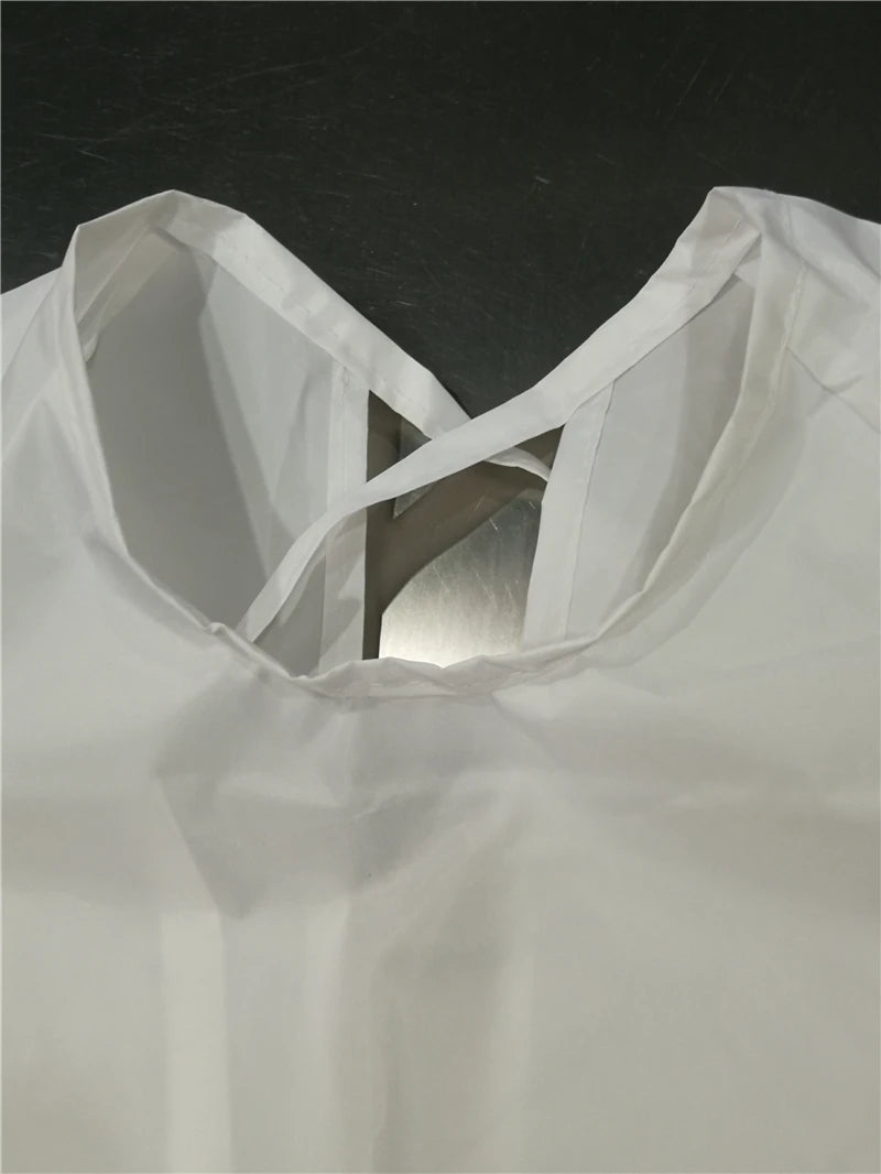 Lab Coats Waterproof Jacket Longsleeve Grease Proofing Scrub Uniform For Woman Man