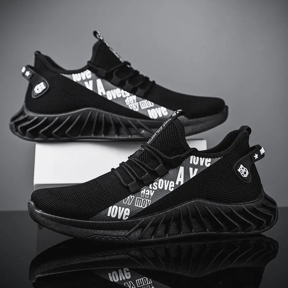 2023 Fashion Men's Sport Casual Shoes Spring Summer Breathable Men's Sneakers Mesh Lightweight Walking Shoes Sneaker Men Outwear