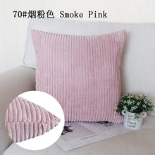 Customized Size 40/45/50/55/60/70cm Corduroy Striped Cushion Cover For Sofa Chair Car Pillow CaseHT-NPCJC-C
