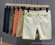Summer plus size shorts men's loose oversized breeches middle pants thin section stretch men cotton casual shorts 42 44 46