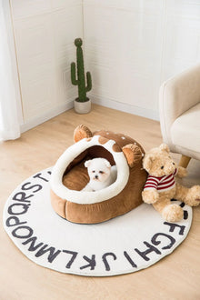 Foldable Pet House, Puppy Kennel Mat for Dogs, Animals, Cat, Kitten Nest, Small Dogs Basket, Teddy, Chihuahua Cave, Bed, 2022
