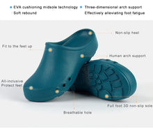 Soft Doctors Nurses Shoes EVA Anti-slip Clogs Operating Room Lab Slippers Chef Work Flat flip flop Suitable for Long Standing
