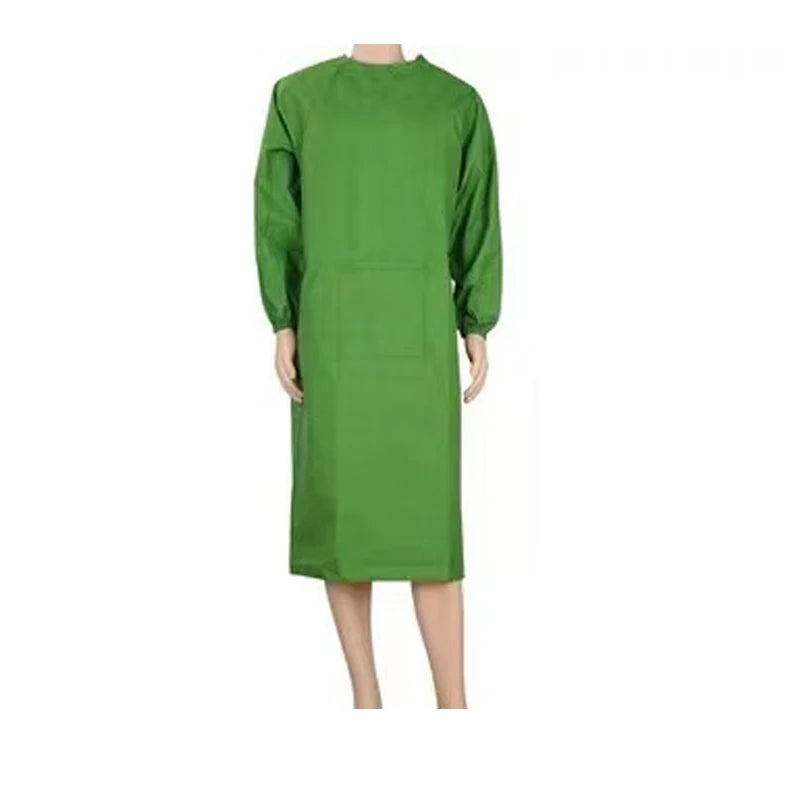 Lab Coats Waterproof Jacket Longsleeve Grease Proofing Scrub Uniform For Woman Man
