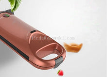 household Ingots shape cake machine cartoon waffle baker machine mini egg bubble waffle maker machine Cake baking machine