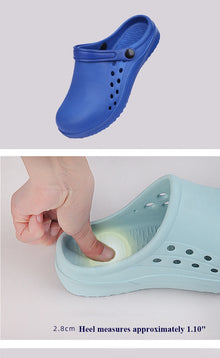 Men's and Women's Classic Clog Nurse Shoes Scrub Clogs EVA Medical Work Anti Slip Working Slippers Sandal Classic Clogs XO6-01