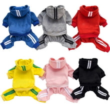 Adidog Dog Clothes Thick Overalls for Dogs, Winter Pet Dog Clothing for Small Dogs Puppy Jumpsuit Tracksuit Costume for Yorkie