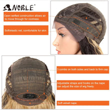 Noble Cosplay 42 Inch Blonde Ombre Synthetic Lace Front Wig