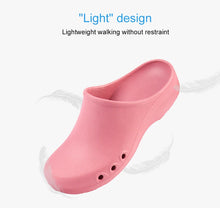 Soft Doctors Nurses Shoes EVA Anti-slip Clogs Operating Room Lab Slippers Chef Work Flat flip flop Suitable for Long Standing