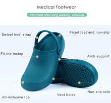 Soft Doctors Nurses Shoes EVA Anti-slip Clogs With Strap Operating Room Medical Slippers Chef Work Flat flip for Long Standing