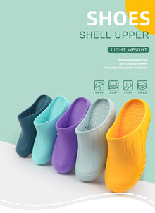 ANNO Soft Doctors Nurses Shoes Anti-slip Protective Clogs Operating Room Lab Slippers Chef Work Flat Clog Hospital Foot Wear