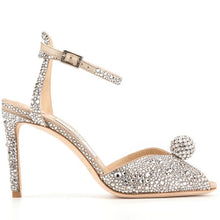 Handmade Customized Pearl Sandals Designer High Quality Fashion Wedding Dress Shoes Ladies Heels