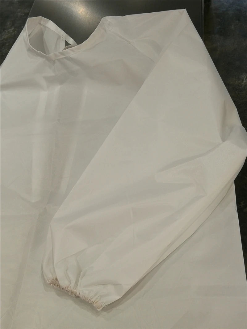 Lab Coats Waterproof Jacket Longsleeve Grease Proofing Scrub Uniform For Woman Man