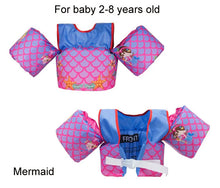 2-8 years Baby Swim Vest Child Arm Float Vests Kids Swim Trainer Buoyancy Sleeve Swimsuit Swimming Pool Accessories