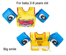 2-8 years Baby Swim Vest Child Arm Float Vests Kids Swim Trainer Buoyancy Sleeve Swimsuit Swimming Pool Accessories