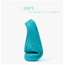ANNO Soft Work Breathable Shoes for Women Men Light Nurse Clog Anti-slip Slipper Flat Hospital Kitchen Beatuty Salon