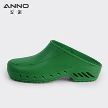 ANNO High Temperature Sterilization Shoes Classic Anti-static Anti Bacteria Clogs Safety Lab Doctor Nurse Slippers for Hospital