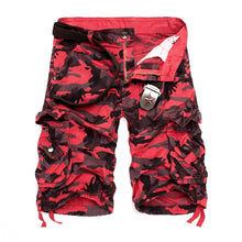 US Size 2026 New Camouflage Loose Cargo Shorts Men Cool Summer Military Camo Short Pants Homme Cargo Shorts