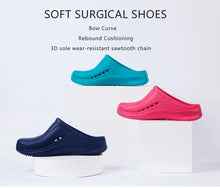 ANNO Soft Work Breathable Shoes for Women Men Light Nurse Clog Anti-slip Slipper Flat Hospital Kitchen Beatuty Salon