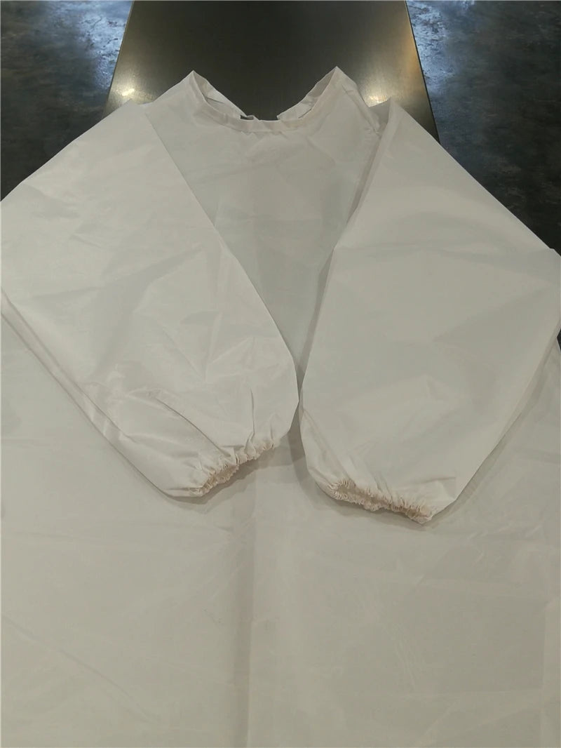 Lab Coats Waterproof Jacket Longsleeve Grease Proofing Scrub Uniform For Woman Man