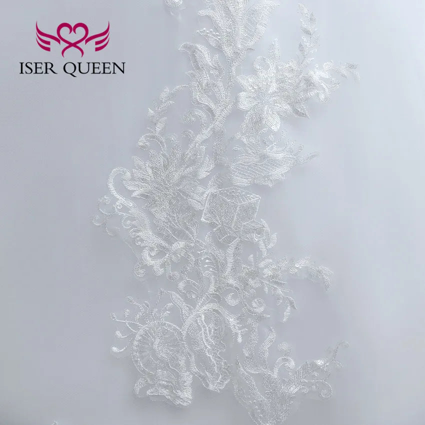 Customized Crystal Beaded Tassel Wedding Dress 2026 Ball Gown Pretty Lace Plus Size Europe Style Bride Dress For Woman WX0268