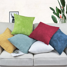 Customized Size 40/45/50/55/60/70cm Corduroy Striped Cushion Cover For Sofa Chair Car Pillow CaseHT-NPCJC-C