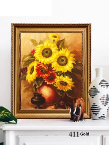 Mounted Retro European Solid Wood Oil Painting Photo Frame, Outside Frame, Advertising Picture Poster Frame, Custom Frame