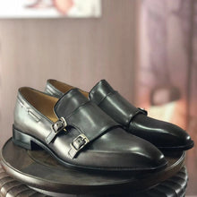 Cie ML11 Monk Calf Leather High Quality Handmade Loafer Men's Casual Hand-Painted Colors Breathable Outsole Wedding Shoes Autumn
