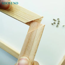 SDOYUNO DIY Frame Painting By Numbers Wooden Frame 40x50cm 50x65cm 60x75cm Combination Unique Gift Wall Art Picture Artworks