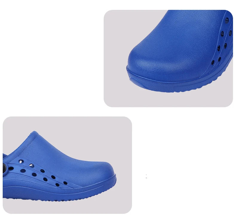 Men's and Women's Classic Clog Nurse Shoes Scrub Clogs EVA Medical Work Anti Slip Working Slippers Sandal Classic Clogs XO6-01