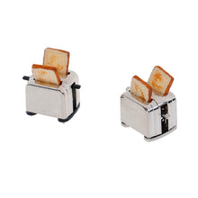 1PC Dollhouse 1/12 Scale Mini Bread Machine Miniature Kitchen Access Toaster Home Decoration Spoon Shovel Cookware Model
