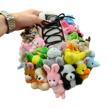 Custom DIY Sneaker Sport Slippers for Girls Cute Bear Animal Plush Decor Thick Cotton Fur Home Shoes Anti Slip for Autumn Winter
