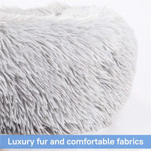Luxury Dog Bed Square Dog Beds Long Plush Dog Mat Beds for Small Medium Large Dogs Supplies Pet Dog Calming Bed Washable Kennel