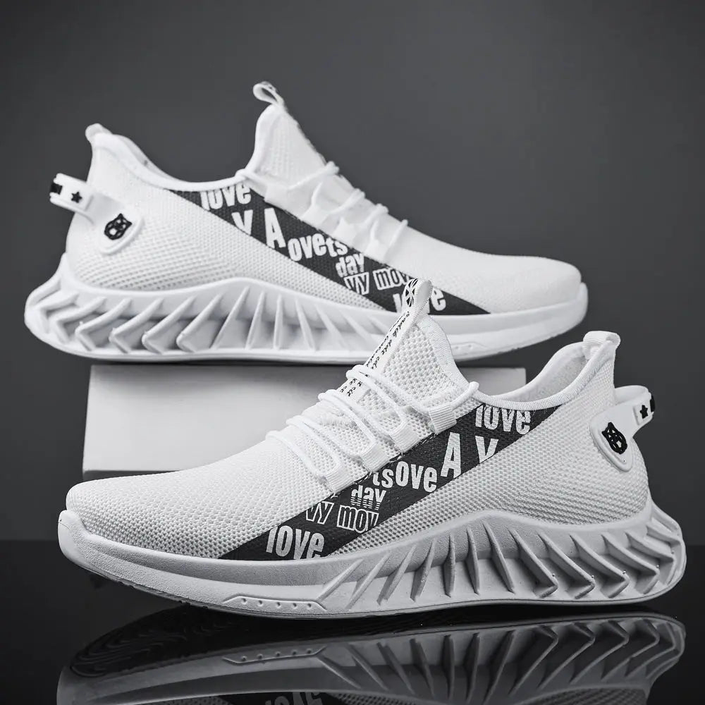2023 Fashion Men's Sport Casual Shoes Spring Summer Breathable Men's Sneakers Mesh Lightweight Walking Shoes Sneaker Men Outwear