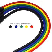 LOOGDEEL 11PCS/Set Resistance Bands Pedal Excercise Body Training Workout Women Men Fitness Yoga Pull Rope Exercises Latex Tubes