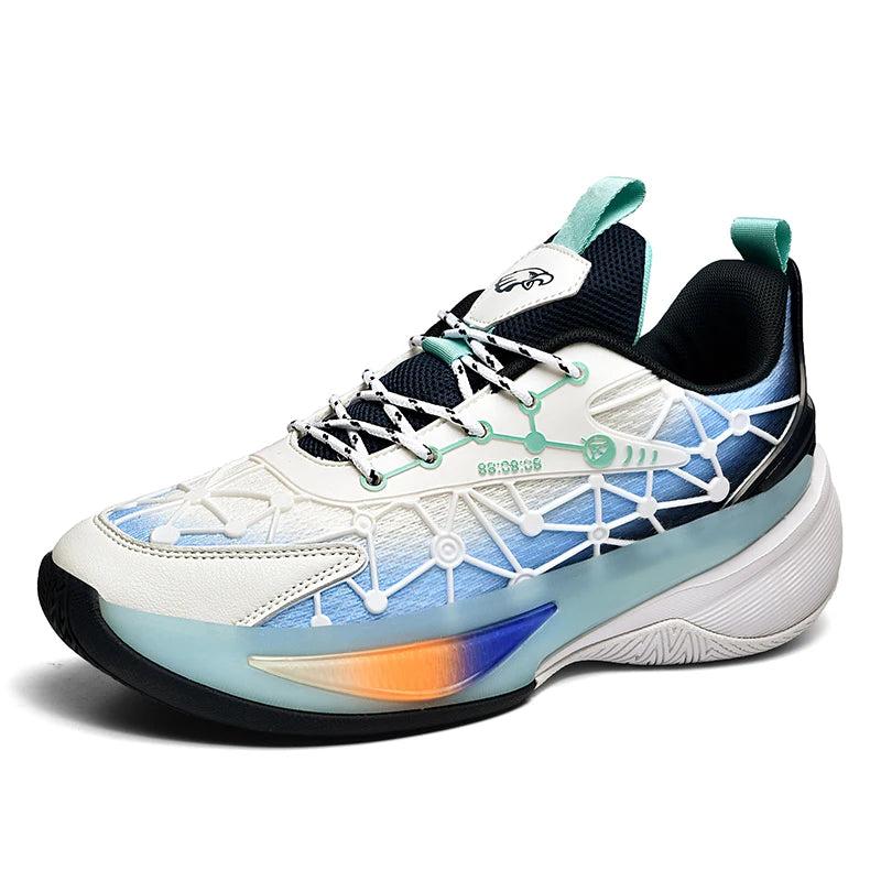 Brand Logo Custom Professional Men Outdoor Sports Sneakers US Eagle Design Luminous Reflective Mesh Women Basketball Style Shoes