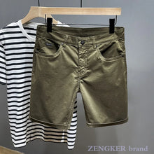 Summer plus size shorts men's loose oversized breeches middle pants thin section stretch men cotton casual shorts 42 44 46