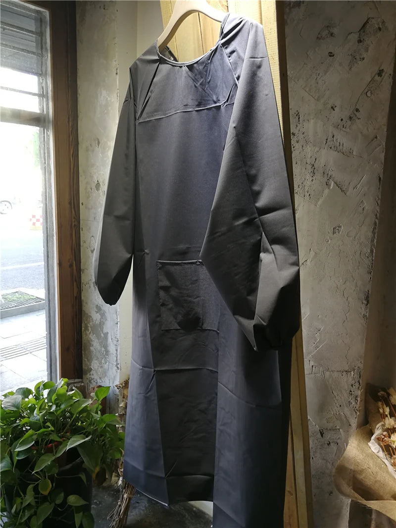 Lab Coats Waterproof Jacket Longsleeve Grease Proofing Scrub Uniform For Woman Man