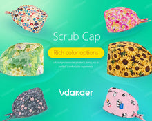 Pink cartoon printed surgical cap pediatric pharmacy doctor nurse work Scrubs hat
