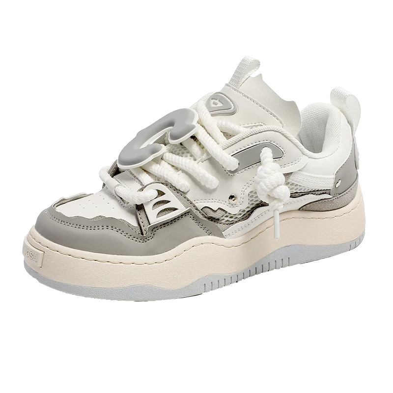 2023 Breathable Pu Sneakers Lover Casual Sport Shoes Designer Skateboarding Walking Shoes for Women Men