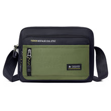 Men's Large Capacity Shoulder Bag Oxford Cloth Multifunctional Small Square Bag Fashionable Outdoor Work Commuter Casual Crossbody Bag