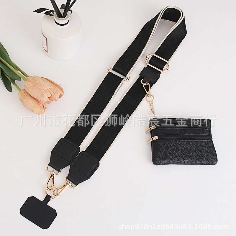 Mobile Phone Shoulder Strap with Pad Crossbody Shoulder Strap Bag Replacement Shoulder Strap Multicolor Small Bag Pendant Accessories All-Match Fashion
