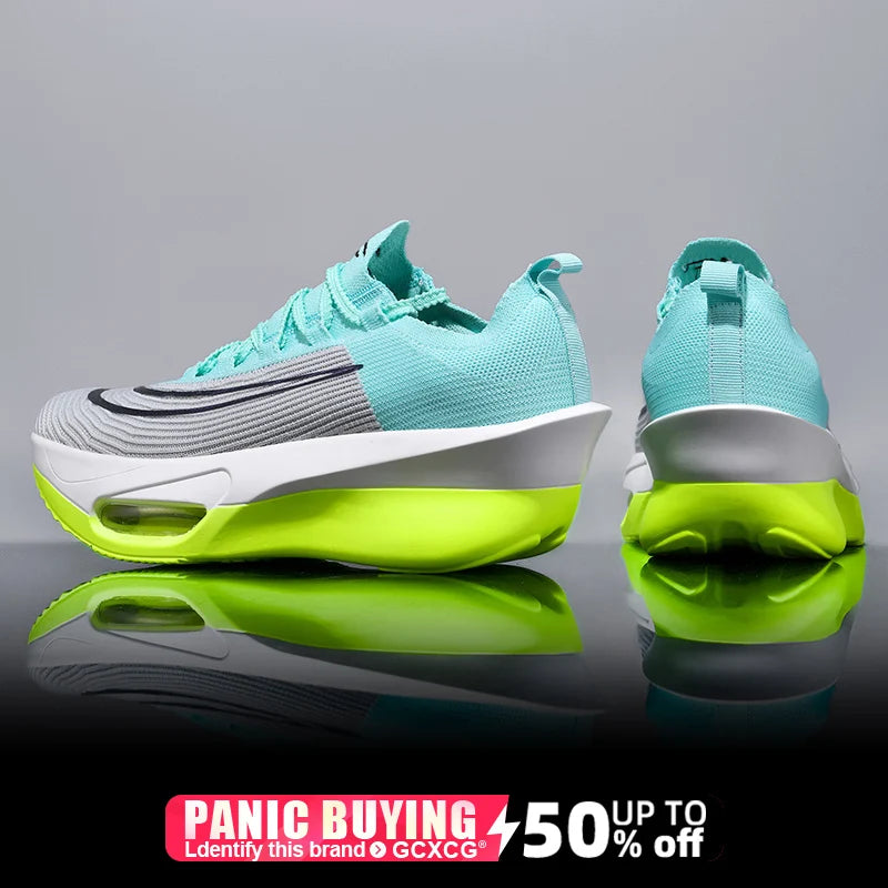 Air Cushion Running Shoes Breathable Nonskid Sneakers Men