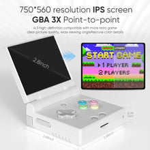 MIYOO MINI FLIP Handheld Game Console 2.8'' IPS Screen Linux System Video Game Consoles Free Case Gamer Retro Gaming Player Gift