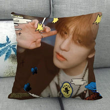 Custom Seungmin Pillowcase Wedding Decorative Cotton Linen Pillow Case For Home Pillow Cover 45X45(One Sides)