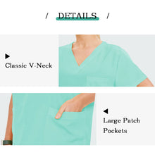 Summer Medical Scrubs Hospital Uniforms Doctor Nurse Workwear 4-way Stretch Pet Clinic Nursing Suits Dentist Working Clothes S21